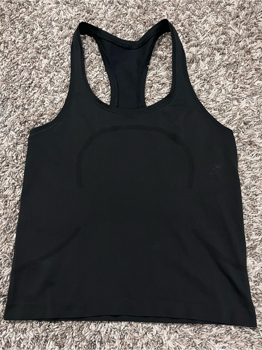 lululemon athletica Black Racerback Tank